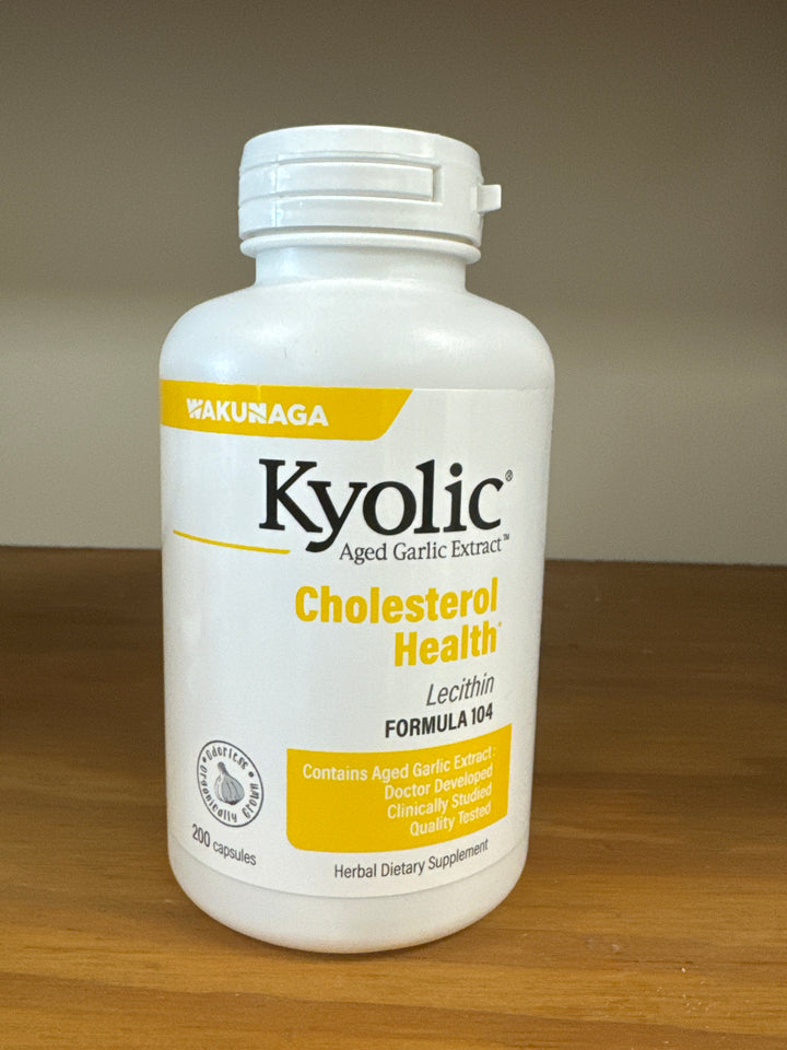 Kyolic Garlic w/ Lecithin Cholesterol Formula 104  - 200 Caps