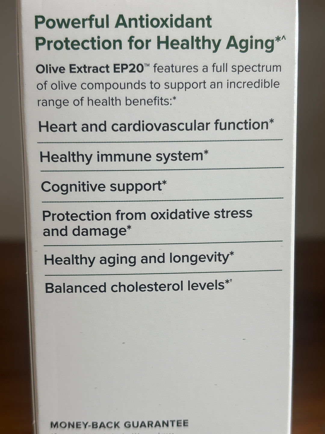 Terry Naturally Olive Extract EP20 60 capsules