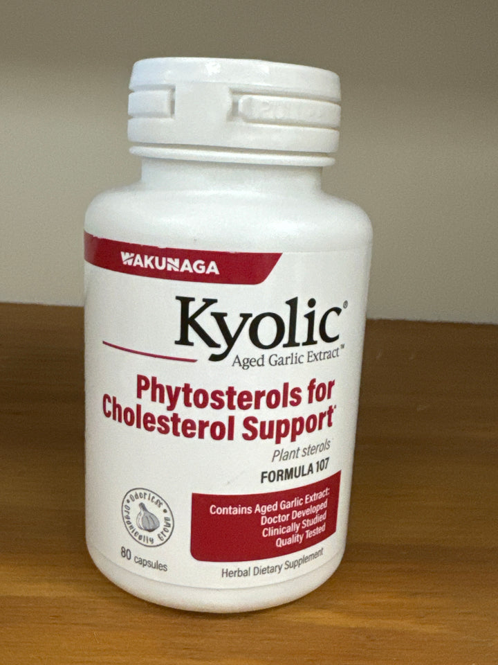 Kyolic Phytosterols for Cholesterol Support Formula 107 80 capsules