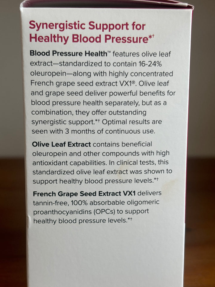 Terry Naturally Blood Pressure Health 60 Capsules