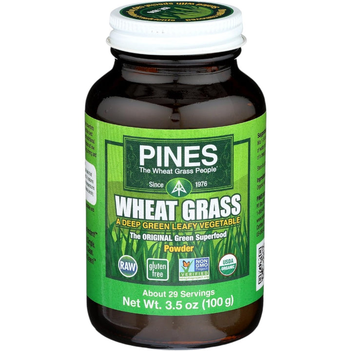 Pines International Wheat Grass Powder, 3.5 Ounce