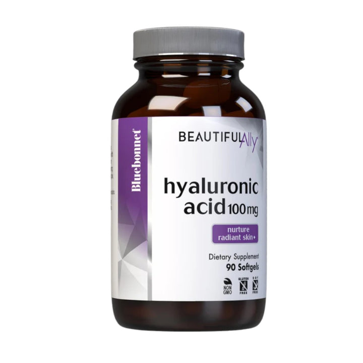 Bluebonnet Beautiful Ally Hyaluronic Acid 100mg 90 softgels