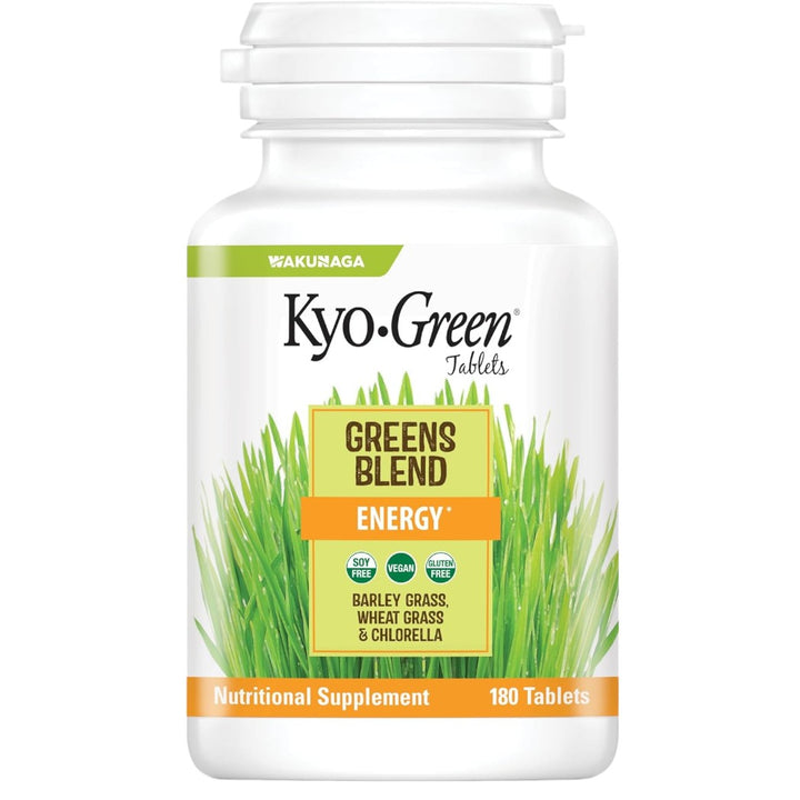 Kyolic Kyo-Green Greens Blend Energy Tablets, 180 tablets