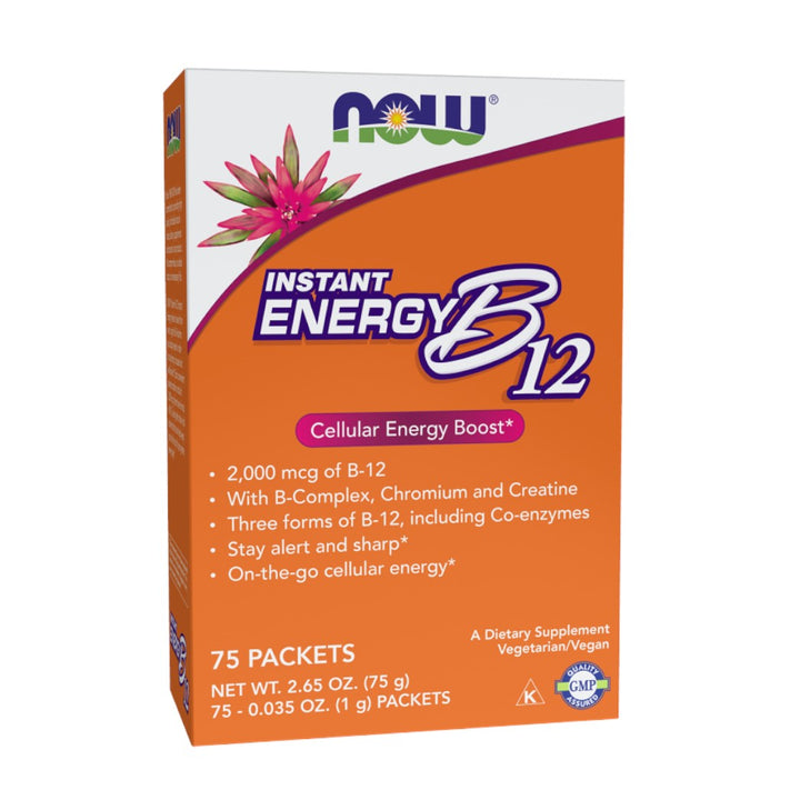 Now Foods Instant Energy B-12 75 Packets