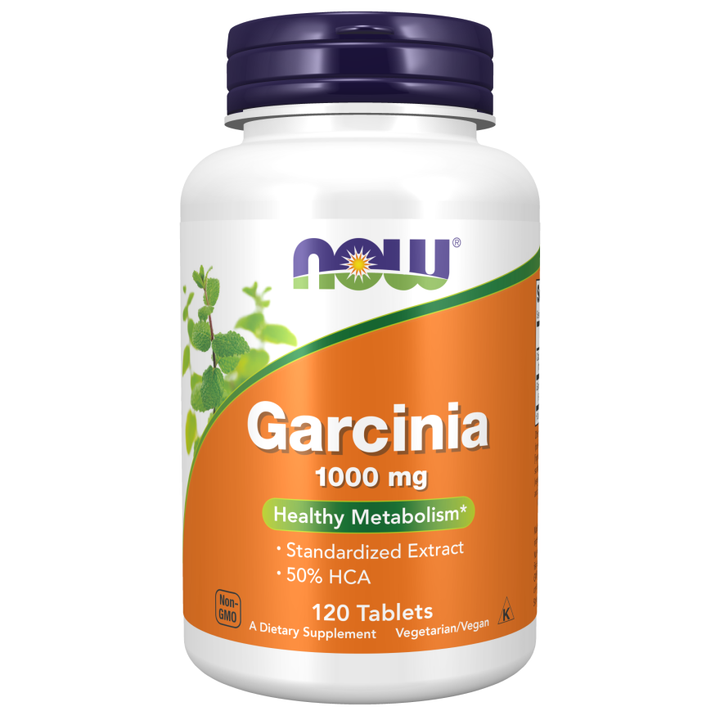 NOW Foods Garcinia 1000 mg 120 comprimidos