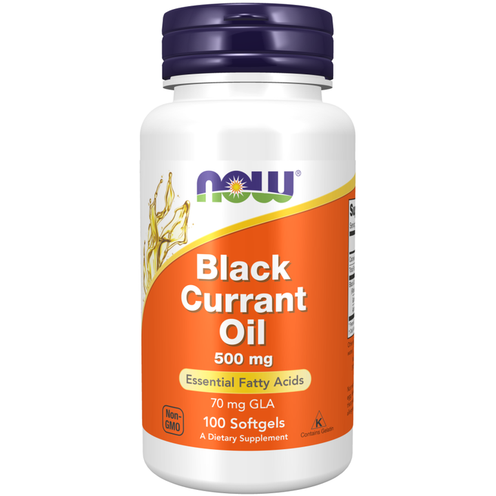 Now Foods Black Currant Oil 500 mg 100 Softgels