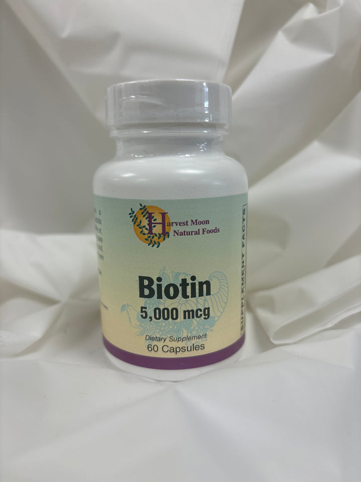 Harvest Moon Biotin 5,000 mcg  60 Capsules