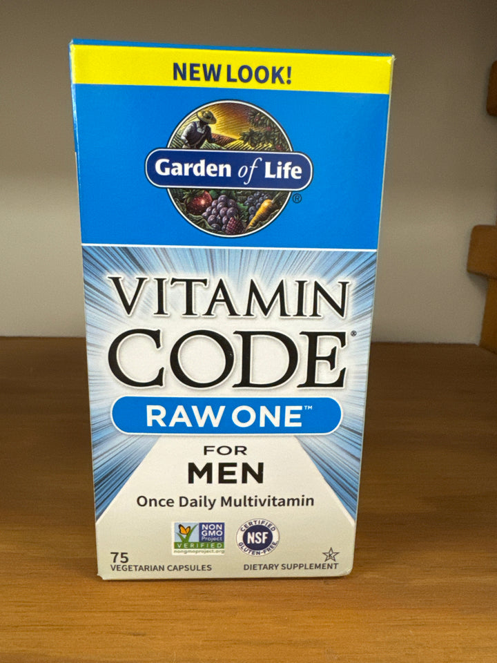 Garden Of Life Raw One Men's 75 vegan caplets