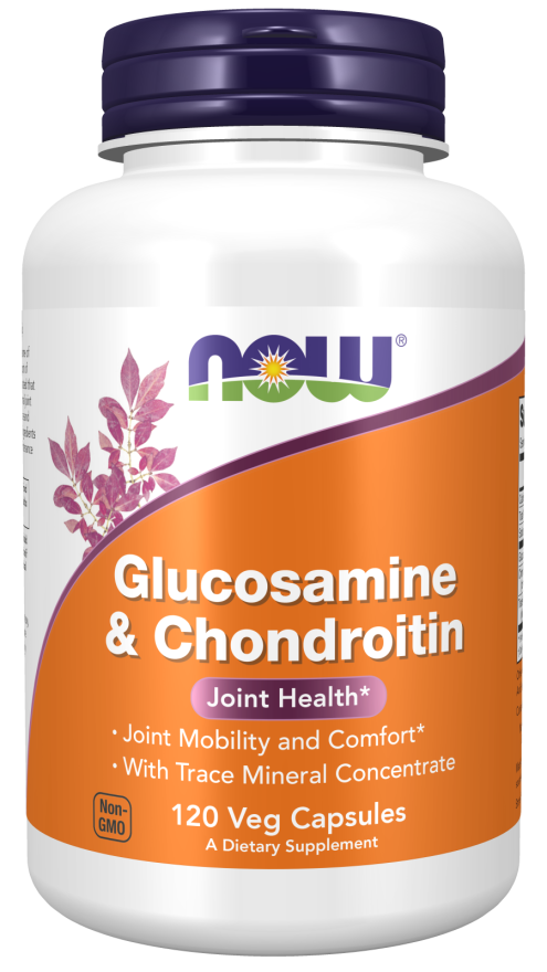 NOW Foods Glucosamine & Chondroitin Sulfate - 120 Capsules