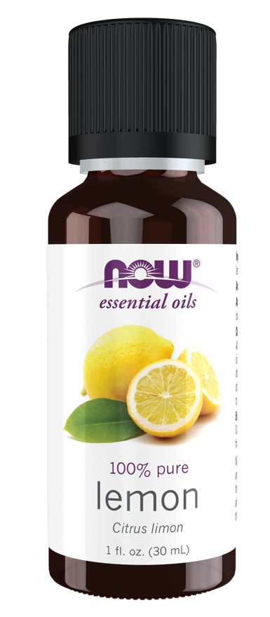 NOW Foods Lemon Essential Oil  1oz  100% Pure