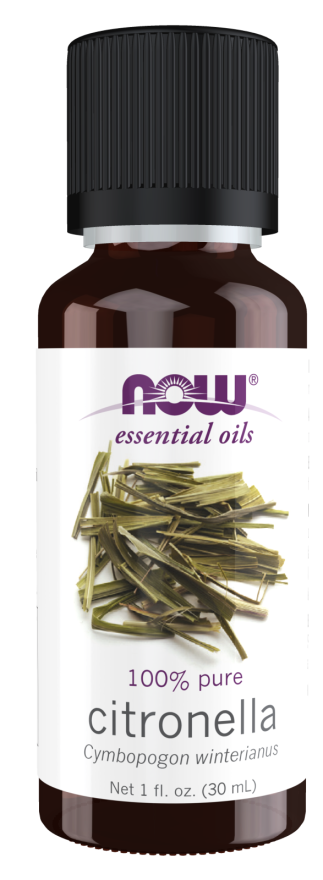 NOW Foods Citronella Essential Oil  1 oz  100% Pure