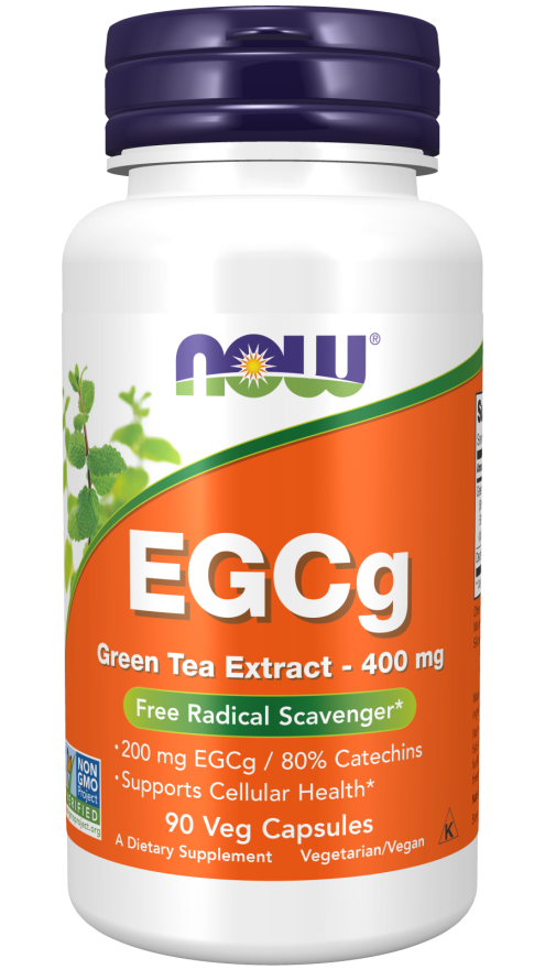 NOW Foods EGCg Green Tea Extract - 90 Vcaps®