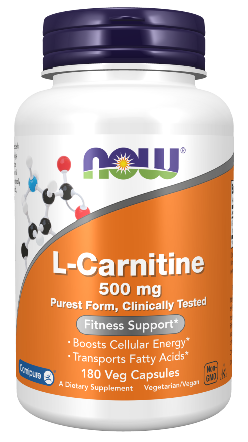 NOW Foods L-Carnitine 500 mg - 180 Caps