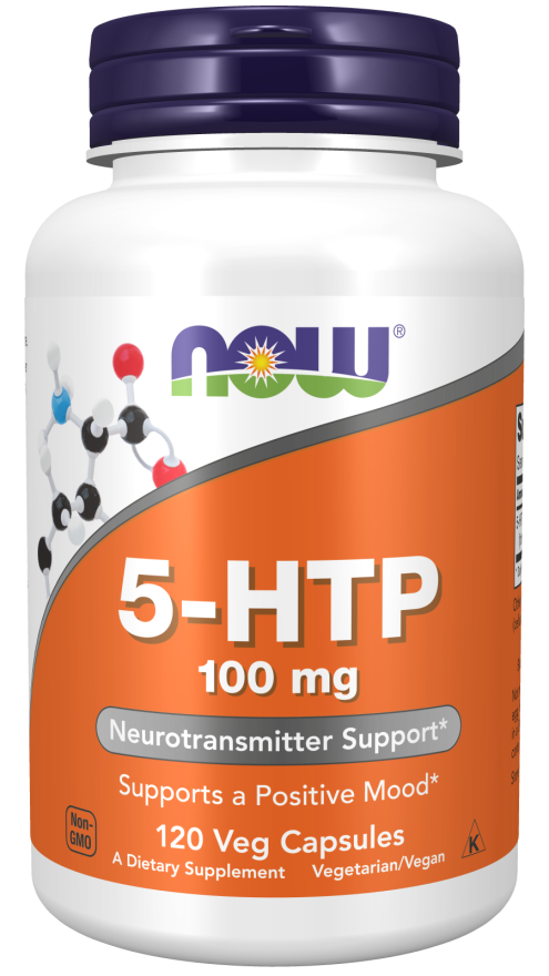 NOW Foods 5-HTP 100 mg - 120 Vcaps®