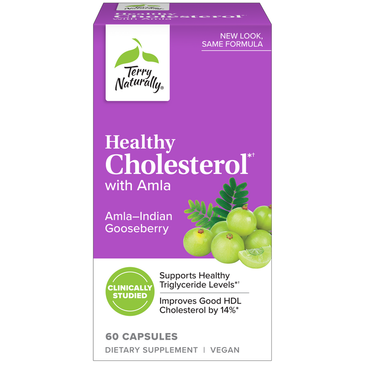 Terry Naturally Healthy Cholesterol with Amla 60 capsules