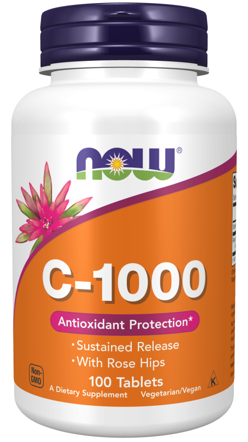 NOW Foods Vitamin C-1000 - 100 Tabs