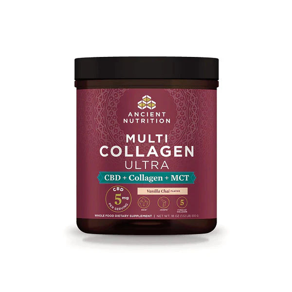 Ancient Nutrition Multi Collagen Ultra Vanilla Chai