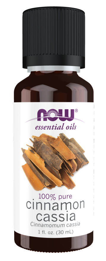 Now Foods Cinnamon Cassia Oil 1 fl. oz. 100% pure oil