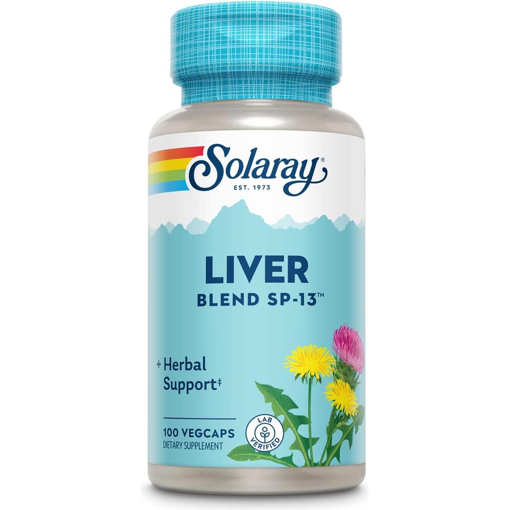 Solaray Liver Blend SP-13 - 100 capsules