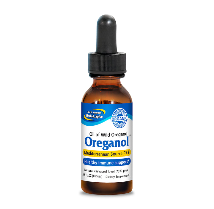 Oreganol Oil of Oregano w/ P73  - North American Herb & Spice  .45 Fluid oz