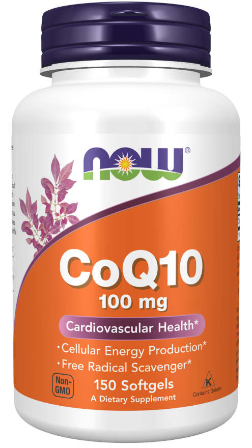 NOW Foods CoQ10 100 mg 150 Softgels