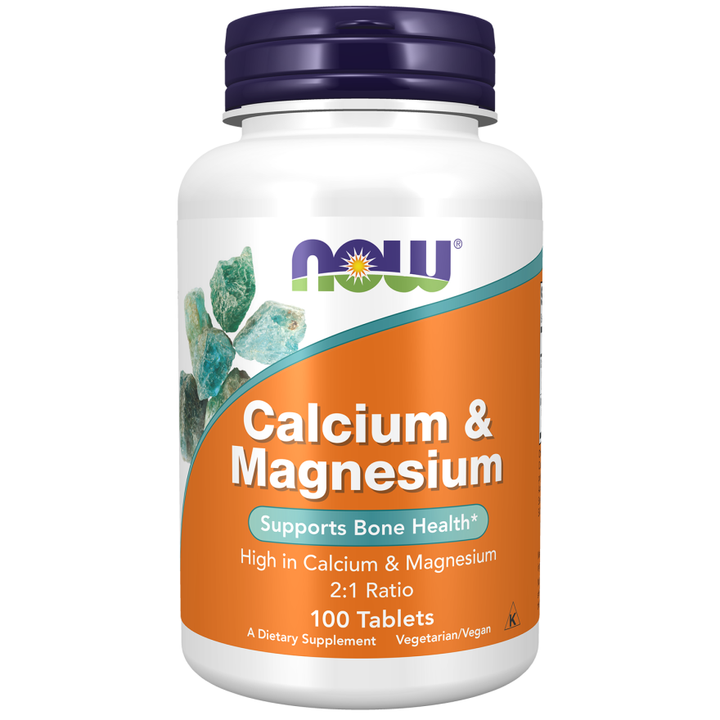 NOW Foods Calcium & Magnesium 500 / 250 mg - 100 Tabs