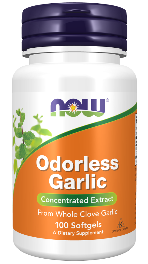 Now Foods Odorless Garlic 100 Softgels