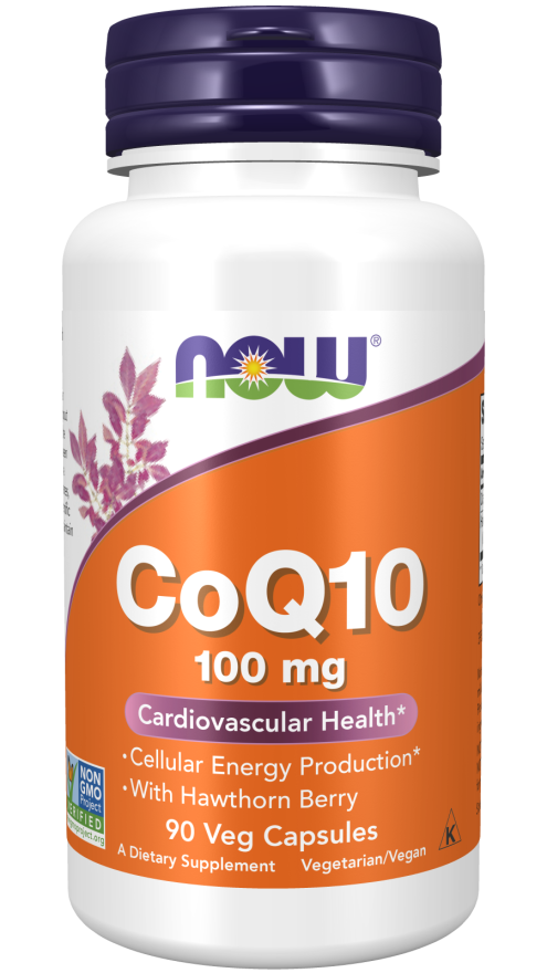 NOW Foods Co Q 10 100mg - 90 Veg Capsules