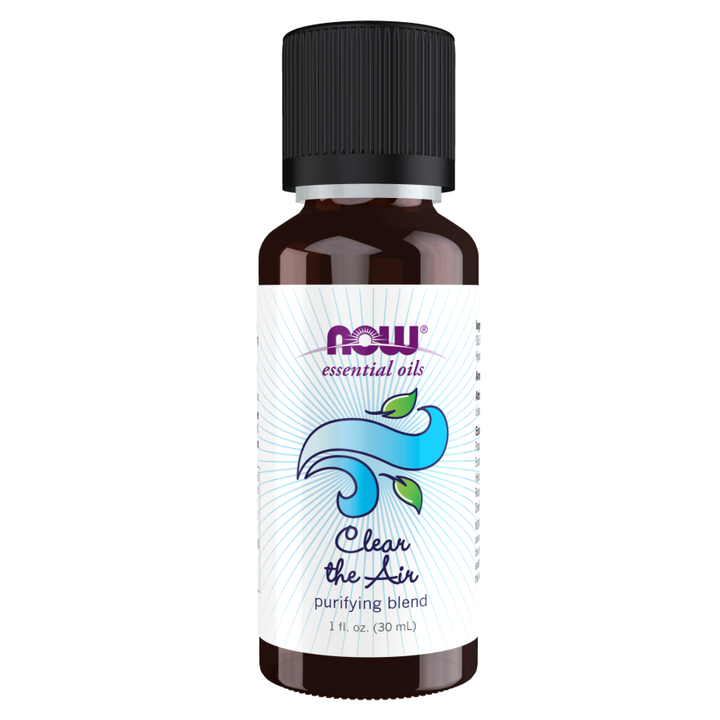 Mezcla de aceites Clear the Air de NOW Foods, 1 oz, 100 % puro