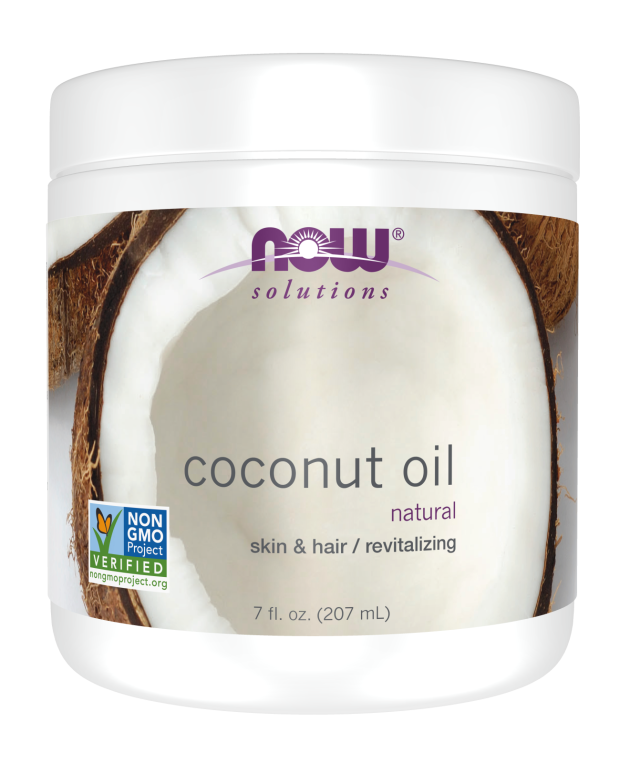 NOW Foods Coconut Oil  7 oz Cream  100% Pure