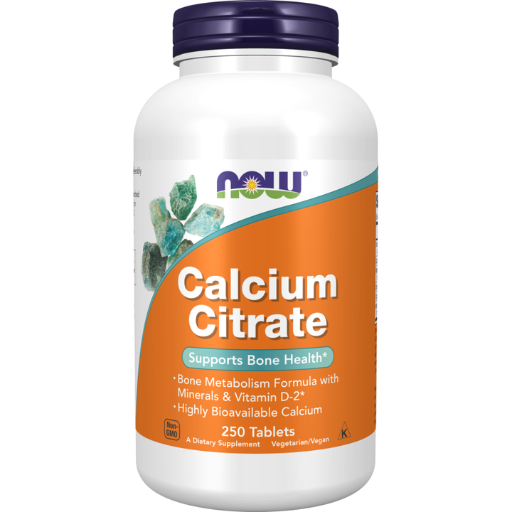 NOW Foods Calcium Citrate - 250 Tabs