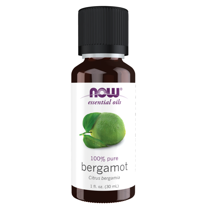 Aceite esencial de bergamota de NOW Foods, 1 oz, 100 % puro