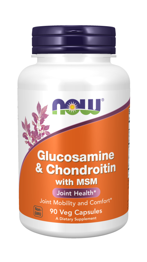 Now Foods Glucosamine & Chondroitin with MSM - 90 Caps