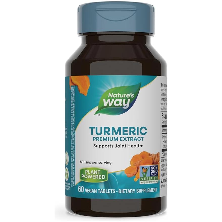 Nature's Way Turmeric Standardized 60 Tablets