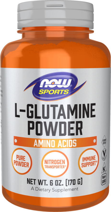 NOW Foods L-Glutamine Powder - 6 oz.