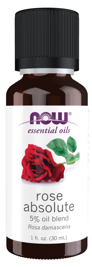 Now Foods Rose Absolute Essential Oil Blend 1 oz