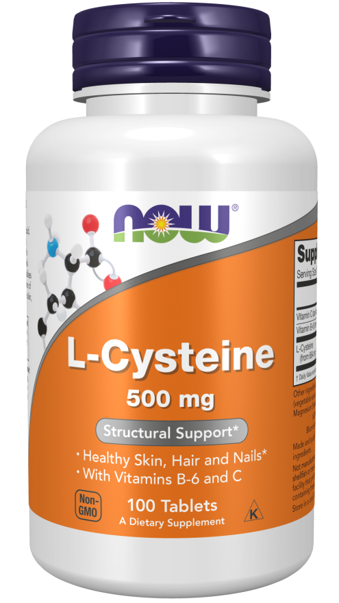 NOW Foods L-Cysteine 500 mg - 100 Tabs