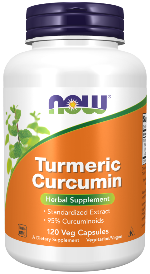 Now Foods Curcumin - 120 Veg Capsules