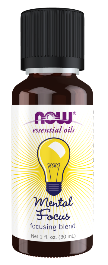 Now Foods Mental Focus Oil blend 1 fl. oz. 100% pure oil