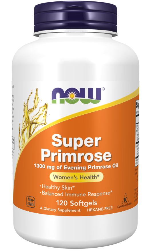 NOW Foods Super Primrose 1300 mg 120 Softgels