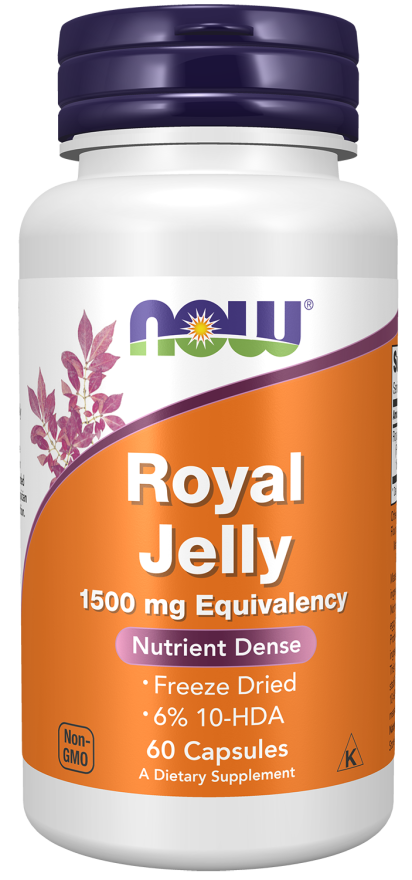 NOW Foods Royal Jelly 60 Capsules