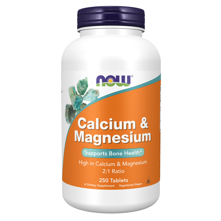 NOW Foods Calcium & Magnesium 500 / 250 mg - 250 Tabs