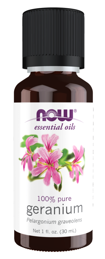 NOW Foods Geranium Essential Oil  1 oz.  100% Pure