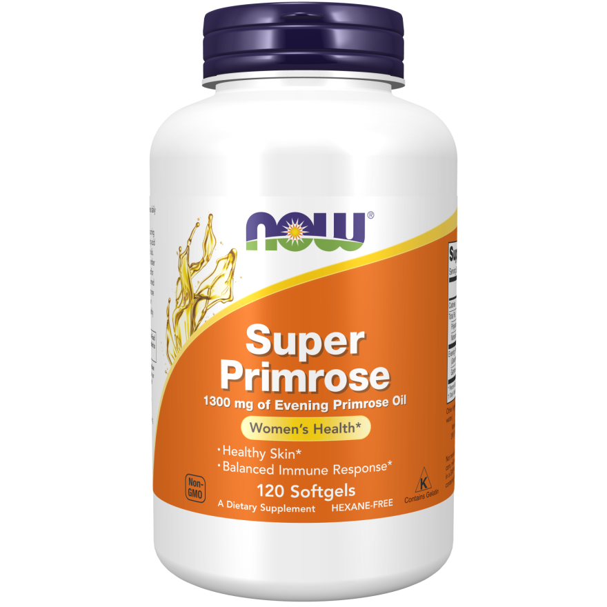 NOW Foods Super Primrose 1300 mg 120 Softgels