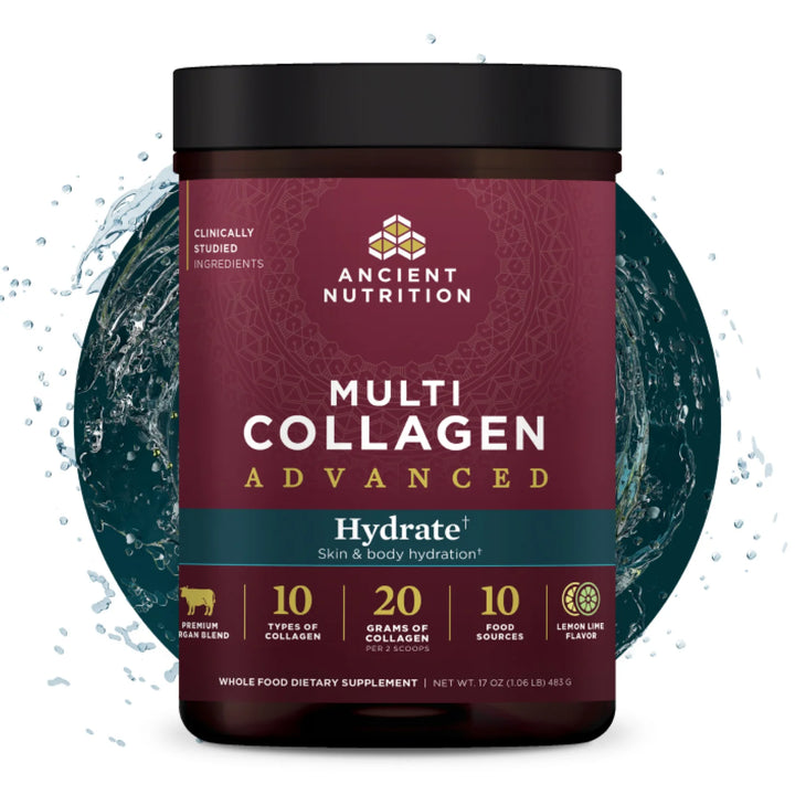 Ancient Nutrition Multi Collagen Advanced Hydrate 17oz