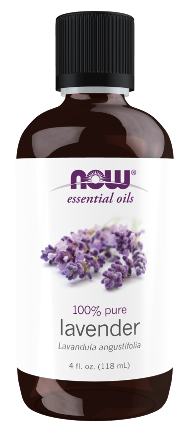 NOW Foods Lavender Essential Oil  4oz  100% Pure