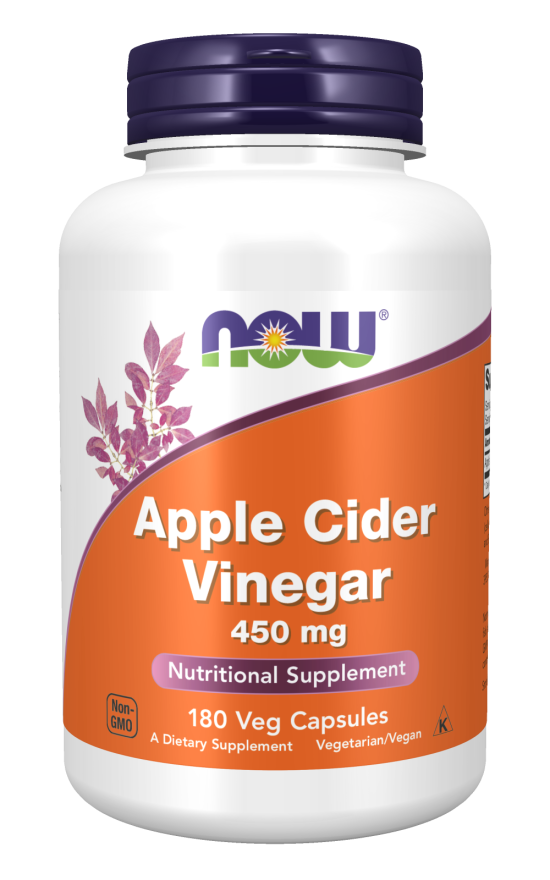 Now Foods Apple Cider Vinegar 450 mg - 180 Caps