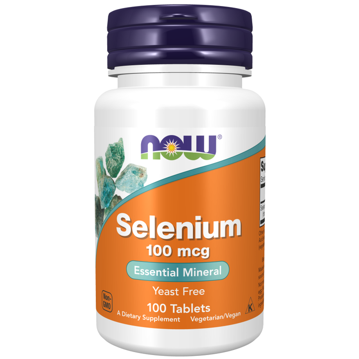 NOW Foods Selenio 100 mcg 100 comprimidos