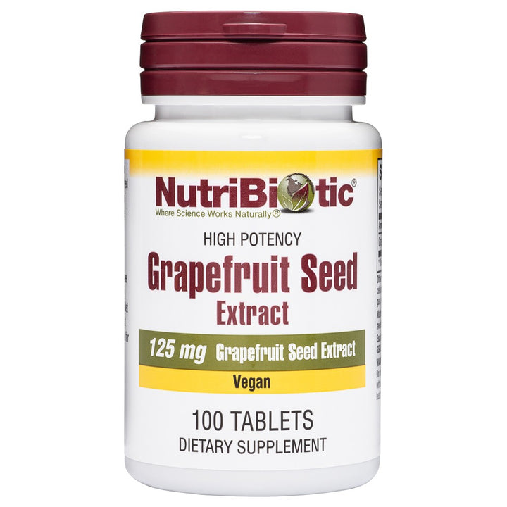 NutriBiotic Grapefruit Seed Extract 125 mg 100 tab