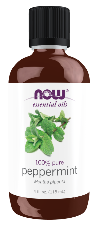 Now Foods Peppermint Oil Essential Oil 4oz  100% Pure